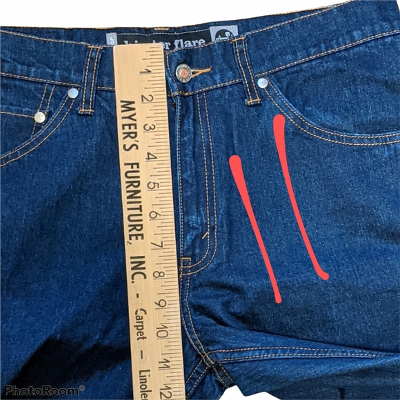 Silver Tab by Levi's hipster flare jeans 11 (tag) - Picture 5 of 10